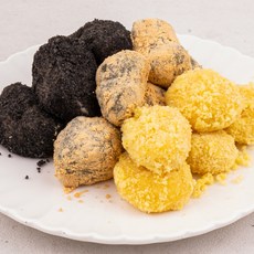 국산 찹쌀 인절미떡 300g (카스테라 호박인절미 쑥인절미 흑임자인절미), 흑임자인절미 1팩, 1개