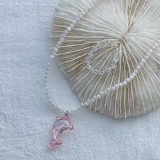 진주목걸이.반지세트