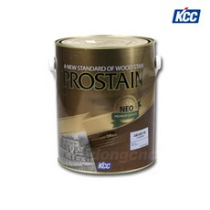 KCC 프로스테인네오 우드스테인 침투성 목재보호 조색상품 3.6L (캔), BX900 에보니블랙, 1개 - 에보니우드