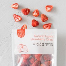 할랄 인증 동결건조 딸기칩, 2개, 50g