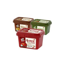매일식품 맛있는 고추장+된장+쌈장 500g 1개씩 총3개 (장류3종), 매일식품 맛있는 고추장+된장+쌈장 500g 1개씩 총3, 3개