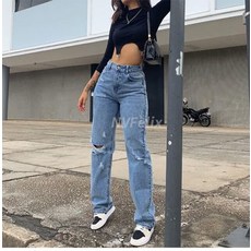 acp기모청바지