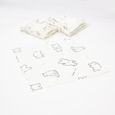 베이비스토리 밤부 손수건 곰하트