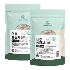 국내산 대추 생강 차 삼각 매쉬 티백 식약처 HACCP 인증