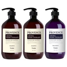 닥터라파 프로방스 바이올렛 샴푸 2개 + 트리트먼트 1개 천연 1000ml