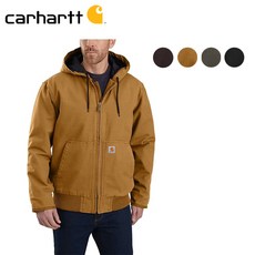 칼하트 샌드스톤 덕 액티브 후드자켓 3종 / J130