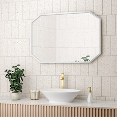 모카바스 모던 팔각 거울 (웨인스코팅 디자인 골드 블랙 화이트 인테리어 홈퍼니싱)