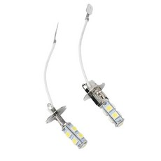 H3 LED 전구 자동차 조명 안개등 주간 운전 램프 손전등 토치 전구 하이 퀄리티 밝은 자동차 조명 액세서리 12V 2 개, 2개