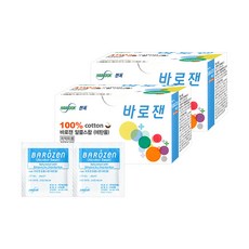 한독 바로잰 알콜스왑 100매 x 2통 (총 200매), 2개