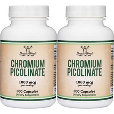 더블우드 크롬 피콜리네이트 1000mcg, 300정, 2개