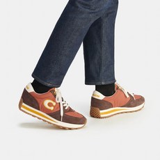 COACH Runner Sneaker CI311 Rust/Maple