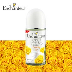 인챈터 퍼퓸 데오도란트 화이트 챠밍 24시간 지속 겨드랑이냄새 암내제거 Enchanteur white charming deodorant roll on, 1개, 25ml