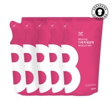 리보우 다목적세정제 베이킹소다 워터 리필 5개, 1세트, 2.5L