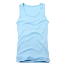 뉴센 남녀공용 면스판 탱크 나시