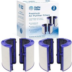 Fette Filter - 프리미엄 공기 청정기 필터 교체 다이슨 HP06 HP09 TP06 TP09 PH01 PH02 PH03 PH04 HP07 TP07 (부품 번
