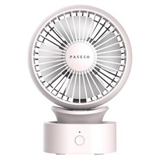 파세코 PTF-AB8030P USB 충전식 탁상용 선풍기 핑크