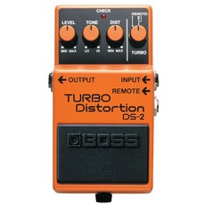 BOSS 보스 TURBO DISTORTION DS-2 전자기타 이펙터 페달 터보 디스토션, 1개