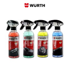 독일 뷔르트 카케어 4종 이지클린 프리미엄 휠 클리너 유리세정제 벌레제거제, 1개, 400ml