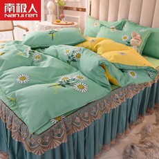 레이스더블침대커버