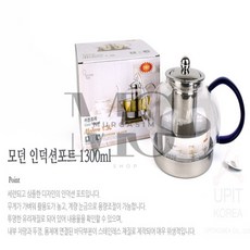 뮤르가즘 모던 인덕션포트 (1300ML) 주전자포트 물끓이는주전자, 1개