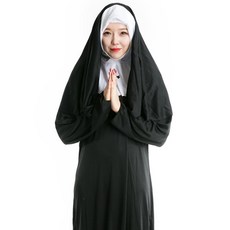 성당 수녀님 의상 파티 공연 연극 복장 코스프레 눈에띄는 장기자랑 할로윈데이 여자 분장
