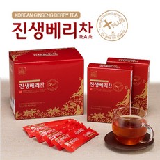 진생베리차 3gx50포(1박스) 인삼열매농축액 사포닌 건강차 부담없는명절선물, 3g, 50개입, 1박스