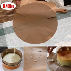 제빵밀대 재사용 가능한 대형 라운드 케이크 베이킹 매트 고온 내성 붙지 않는 페이스트리, 1개