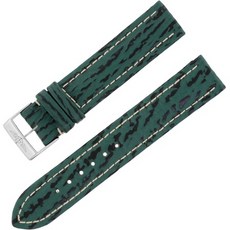 Breitling Y999 18-18mm Genuine Leather Green Unisex Watch Band w. Buckle PROD80007319