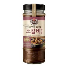 백설 소갈비 양념, 500g, 4개