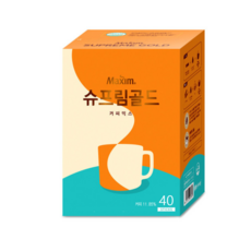 맥심 슈프림 골드 커피믹스, 14g, 40개입, 1개