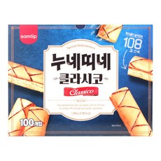 삼립 누네띠네 100봉입 박스 오리지날 클라시코, 1.2kg, 2개