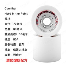 수입 맹독 VENOM 수퍼 장판 바퀴 폭발함 핑크 SLIDEFRDHHITPCANNIBAL, 폭발함 핑크 Cannibal72mm