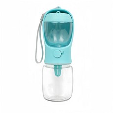 휴대용 강아지 반려동물 물병 보관 식품 물 용기 먹이 공급기 그, 1개, A.350ml