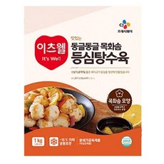 CJ 이츠웰 동글동글 목화솜 등심탕수육 1KG, 1개