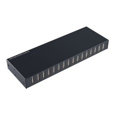 [해외] 16 USB 포트 스위처 PC 키보드 마우스 스위처 셀렉터 박스 컴퓨터 액세서리 SP99, 상세내용표시, Black