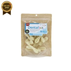 PET 덴탈 365 밀크 브러쉬 150g /기능성 애견 간식 껌