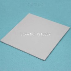 5 개 로트 화이트 100mm x 100mm x 1.5mm 1mm 컴퓨터 GPU CPU VGA 전도성 실, 상세내용참조