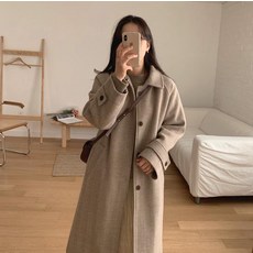 럭키슈에뜨블랙롱코트