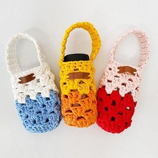 코바늘텀블러백