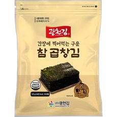 광천김 간장에 찍어먹는 구운 참 곱창김, 125g, 1개 1개, 125g