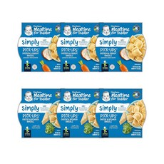 거버 이유식 밀타임 픽업 2가지맛 (당근/시금치) Gerber Mealtime for Toddler Pick-Ups, -, 1개