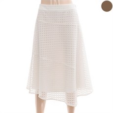 펀칭레이스스커트