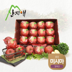 eTV 산지애 씻어나온 꿀꿀사과3kg 1box / 봉지 세척사과 당도선별 12brix, 2개