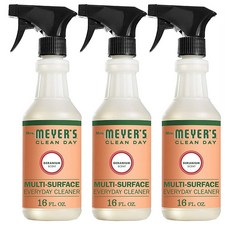 Mrs Meyers Clean Day 미세스메이어 클린데이 다목적 클리너 세정제 제라늄 473ml 3팩, 1세트