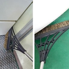 애견카페 미용실 머리카락 청소 국산 돈모 빗자루 봉빗자루 도로빗자루 청소용 고급빗자루 봉비, 1개