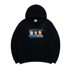 [국내매장판] 아크메드라비 TOUGH GUY 클럽 PRINTING 후드티 BLACK_377189