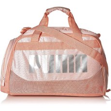 [미국 직구] PUMA 여행용 보스톤 가방 | 운동 가방 PV1678-680 One Size Light Pastel Pink