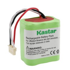 Kastar 아이로봇용 브라바 380t 배터리 3000mAH