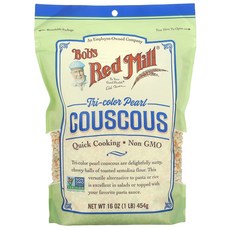 Tri Color Pearl Couscous 454g, 1개