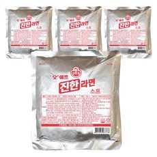 오뚜기 오쉐프 진한라면 스프, 285g, 4개